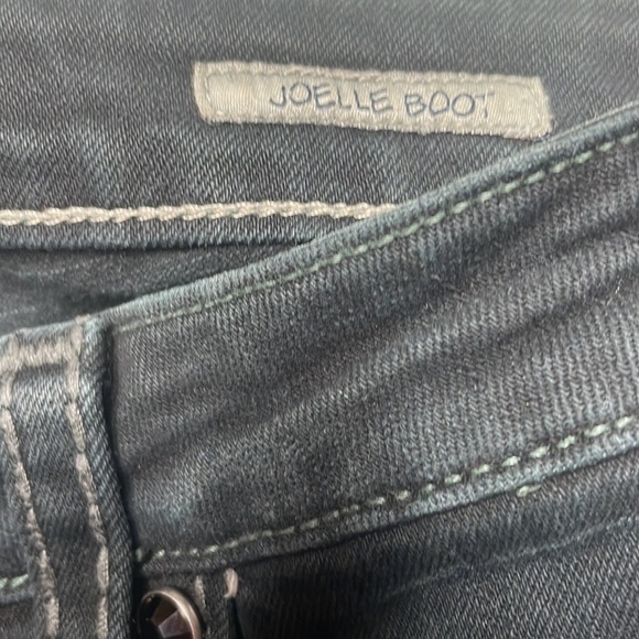 MAnoname Black jeans Stretch Comfy Bootcut Joelle Size 25 x 31 - Picture 4 of 10